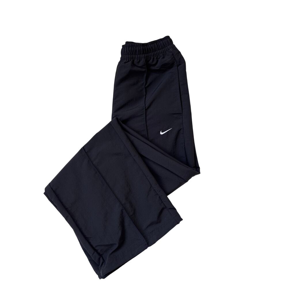 Nike Sportswear Everything Wovens Pants Women's XS Black Wide Leg Nylon NWT